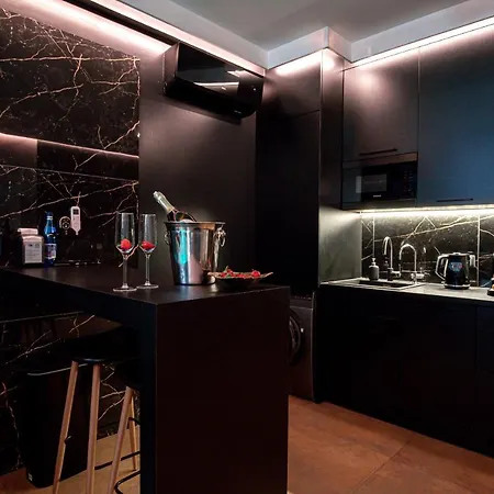 Jacuzzi Glass-house Station Appartement Krakau