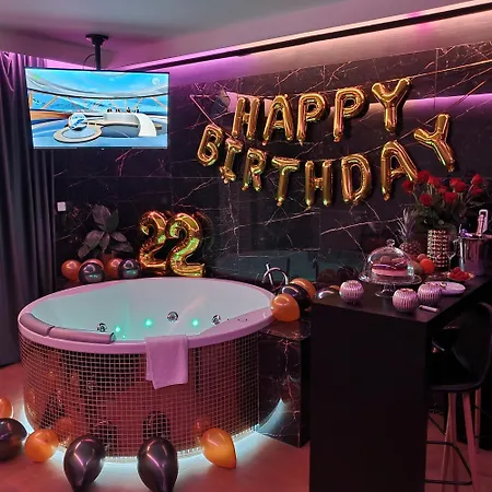 Jacuzzi Glass-house Station Appartement Krakau